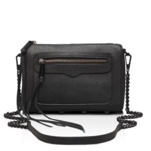 Rebecca Minkoff Handbags - Rebecca Minkoff Black Suede Avery Crossbody